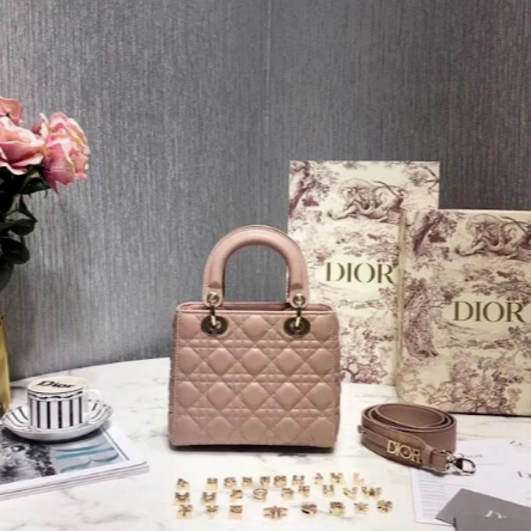 레이디 백 스몰 엔틱핑크