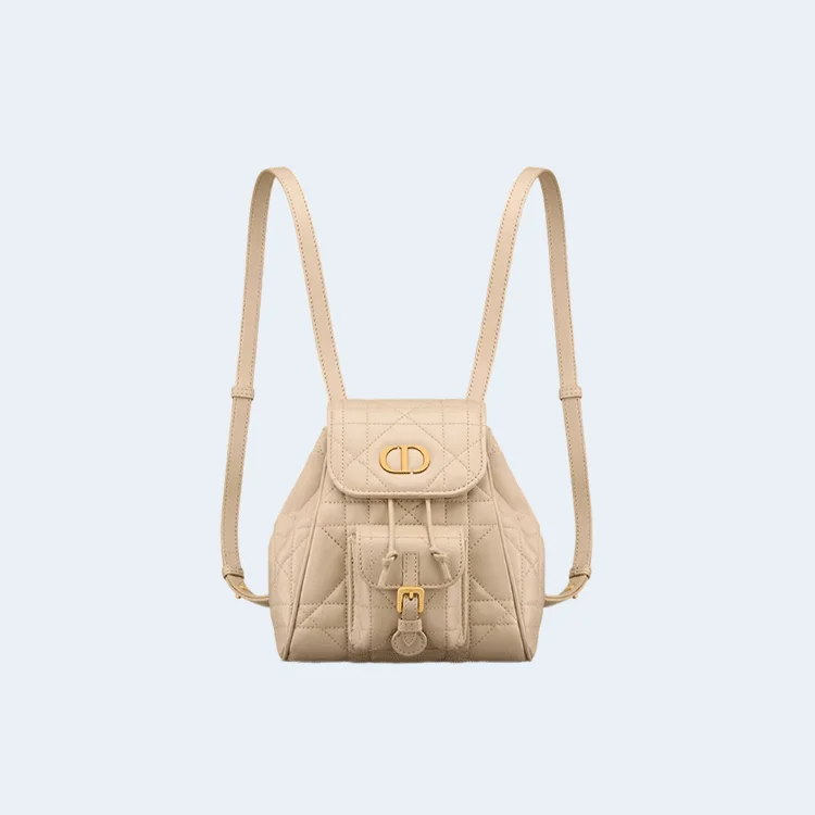 카로 백팩 스몰 파우더 베이지