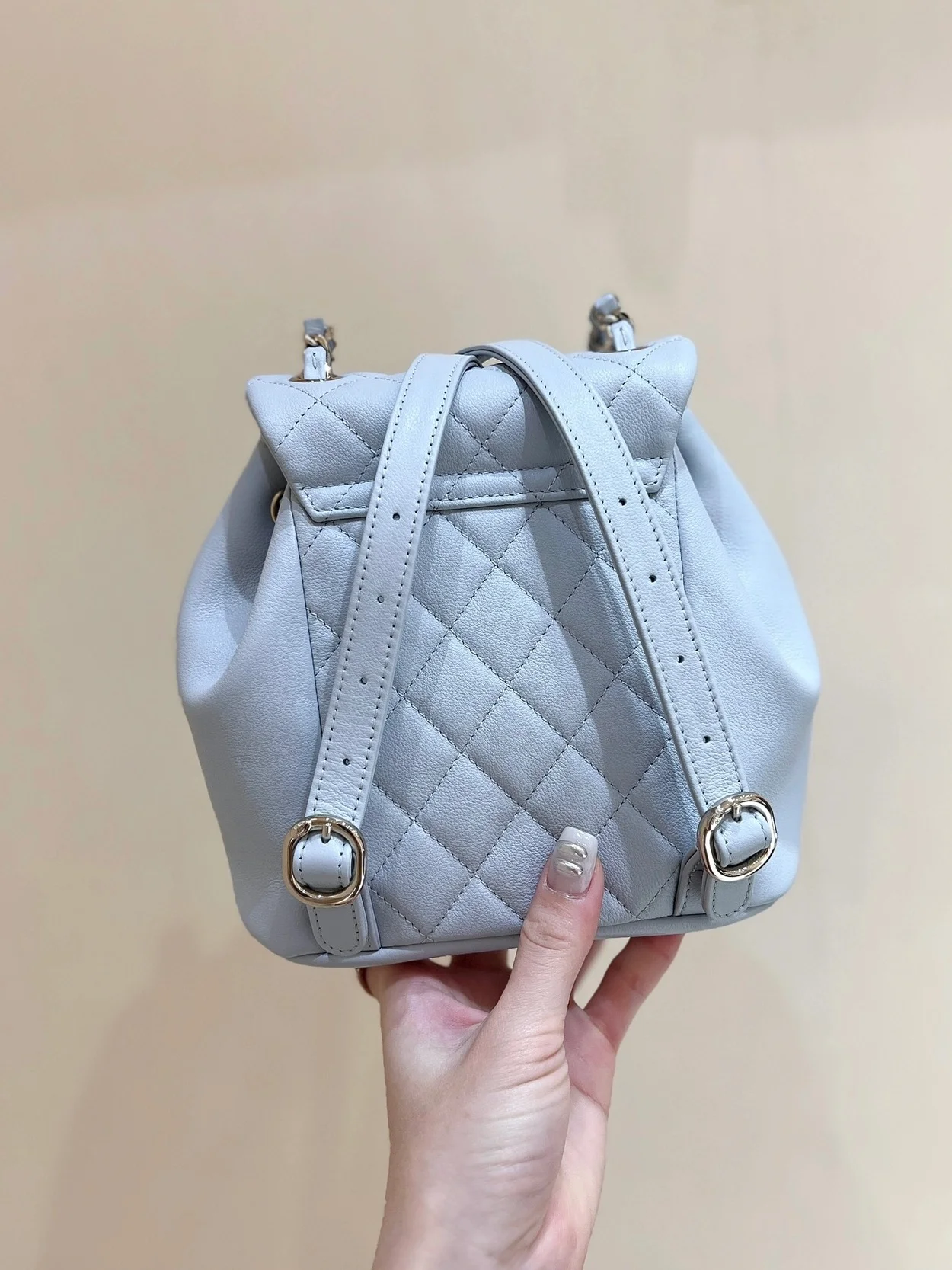 원 포켓 듀마 백팩 스몰 스카이블루 상세