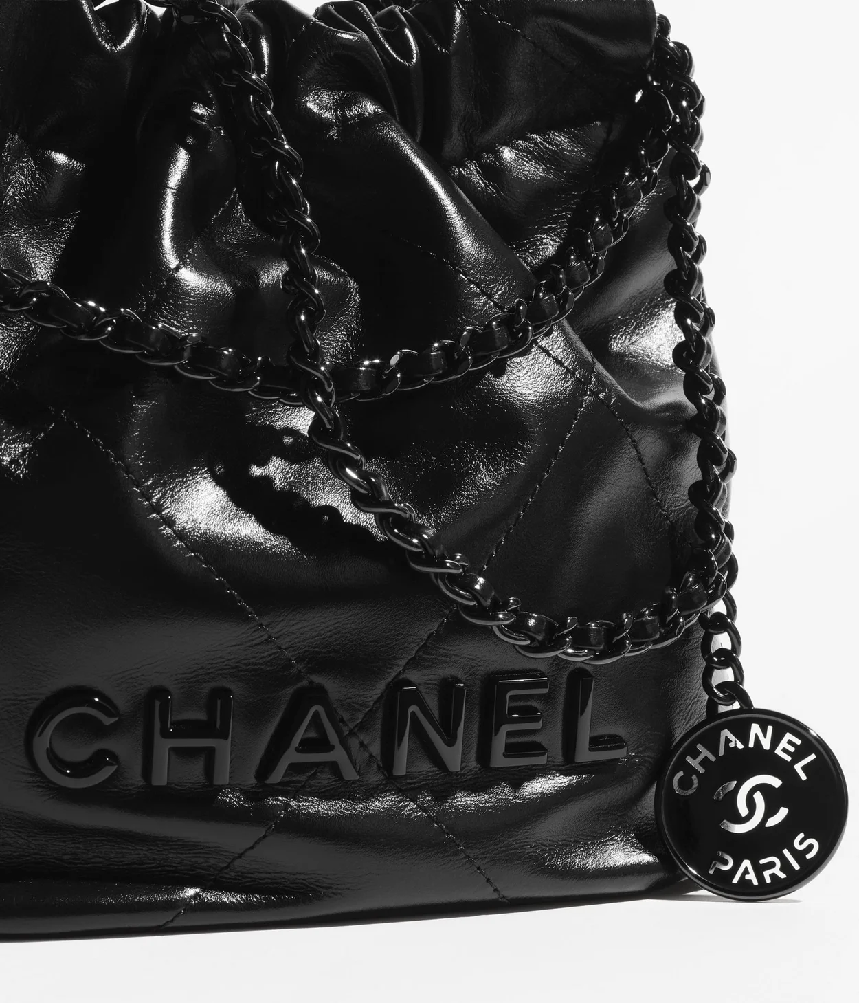 22백 미니 블랙 & 블랙메탈  20 X 19 X 6 상세