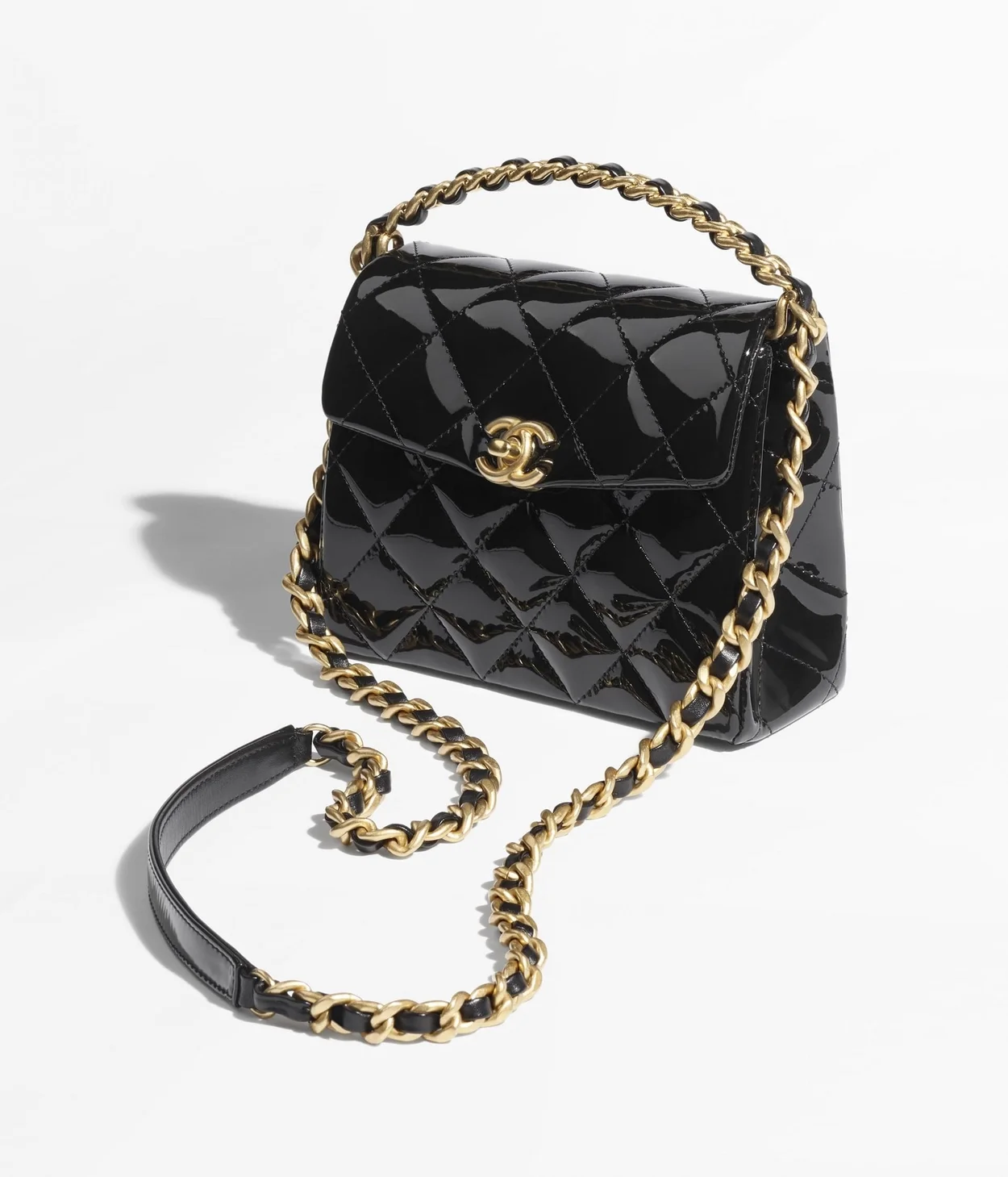 미니 탑 핸들 플랩백 상세