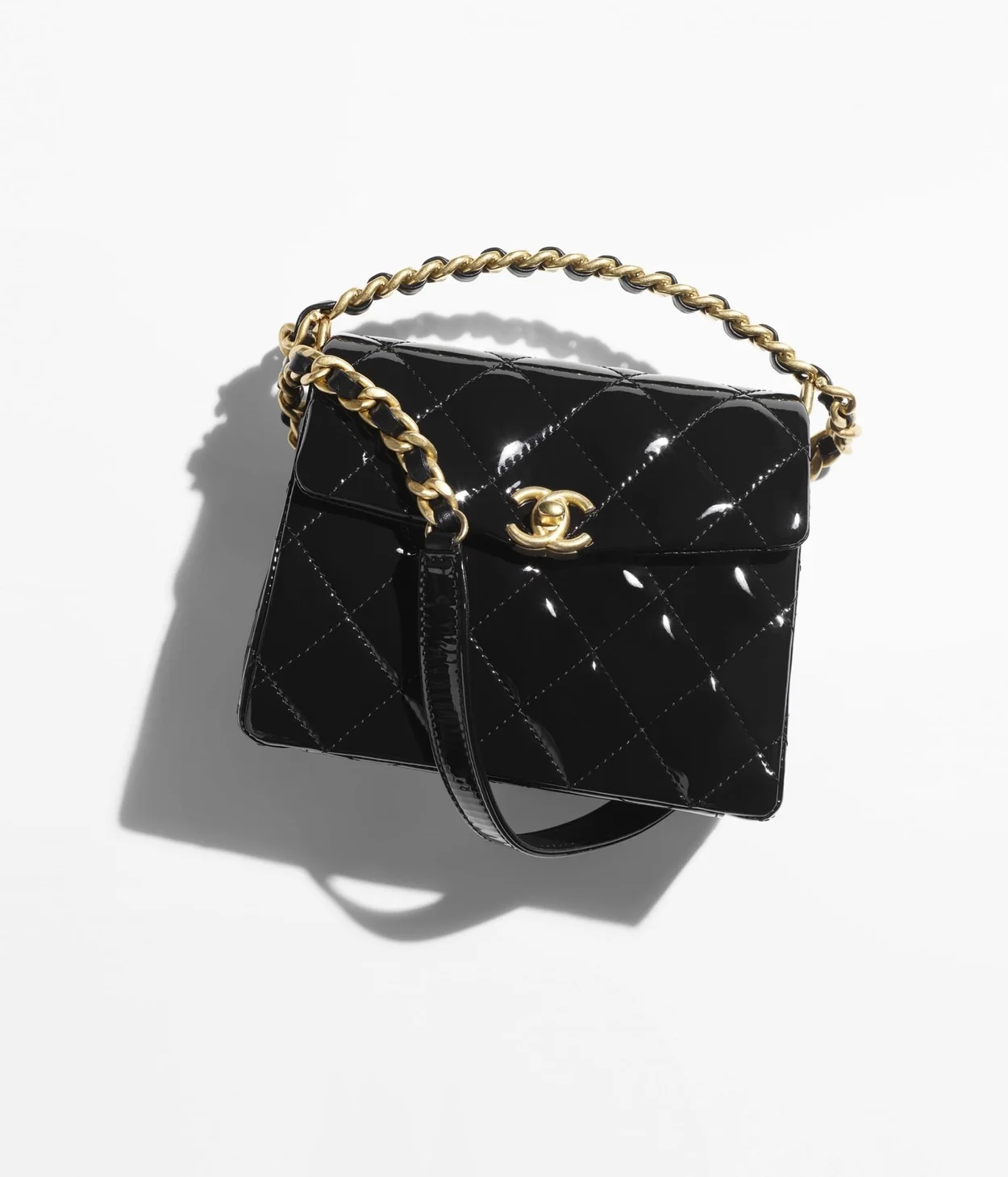 미니 탑 핸들 플랩백 상세