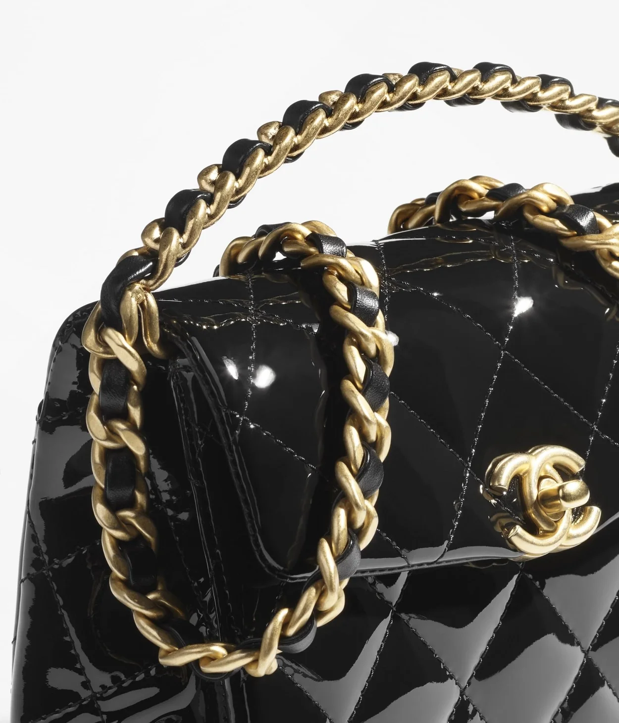 미니 탑 핸들 플랩백 상세