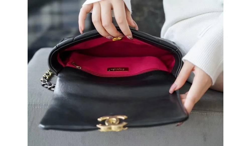 19백 금장 미디움 (26 * 16 * 9cm) 상세