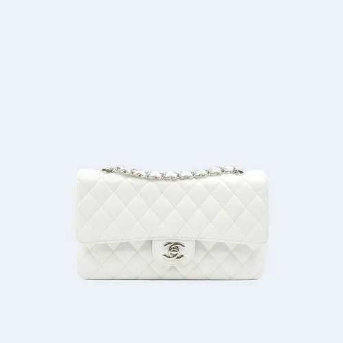 클래식 미디움 화이트 실버