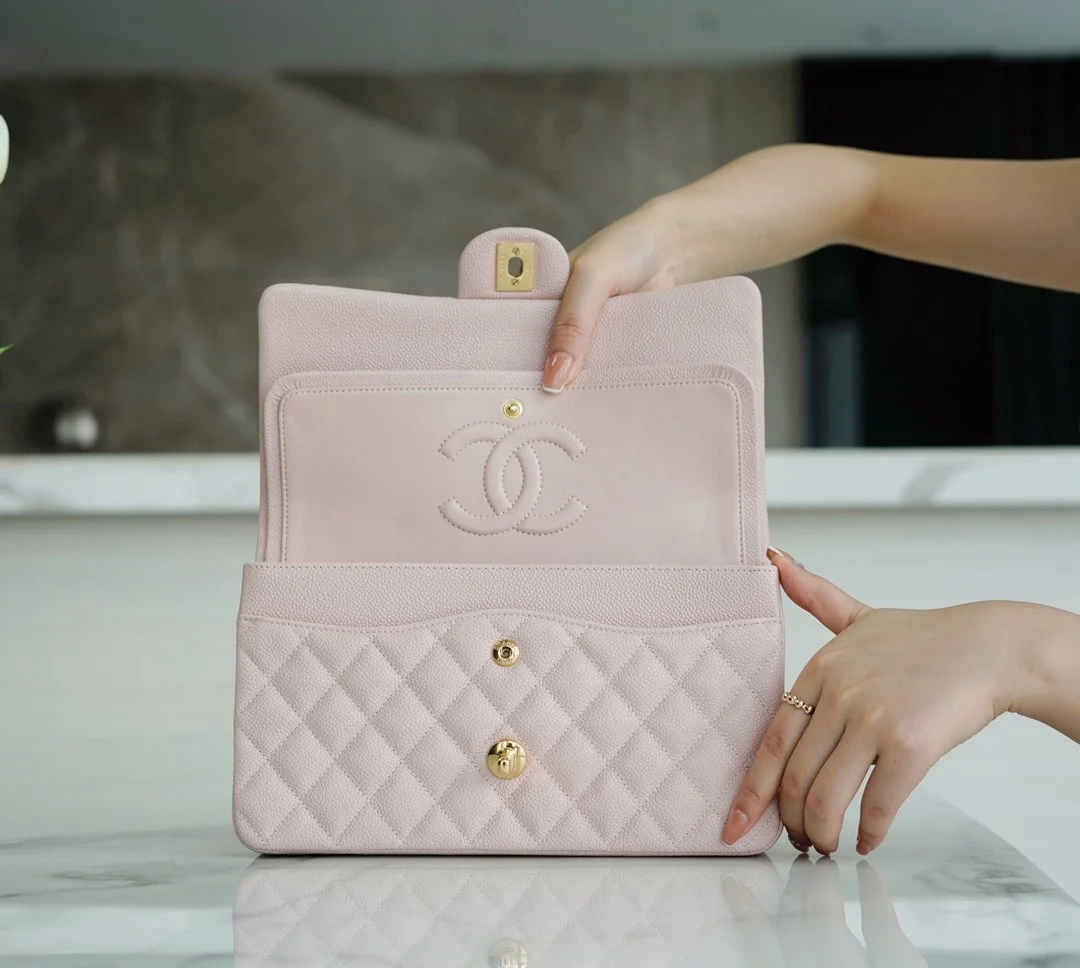 클래식 미디움 핑크 골드 상세