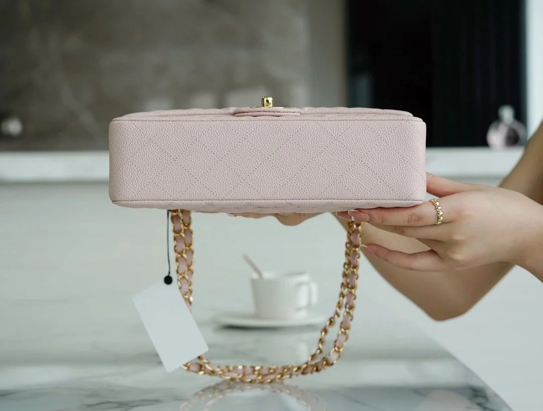 클래식 미디움 핑크 골드 상세