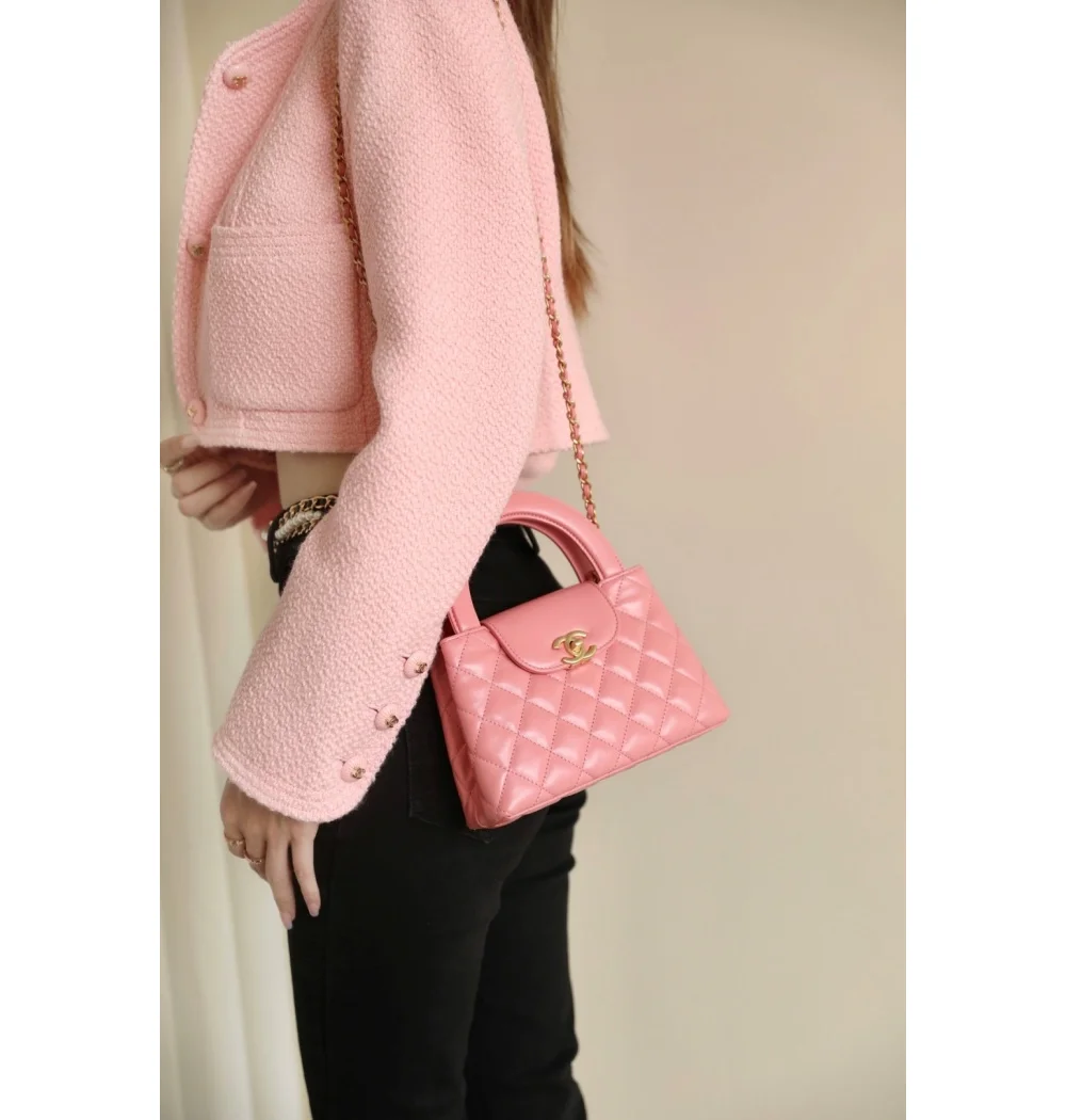 23K 카프스킨 켈리백 스몰 AS4416 상세