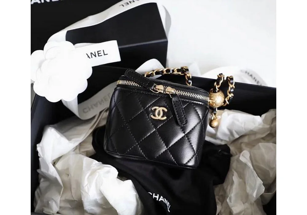 클래식 골드볼 베니티 백 상세