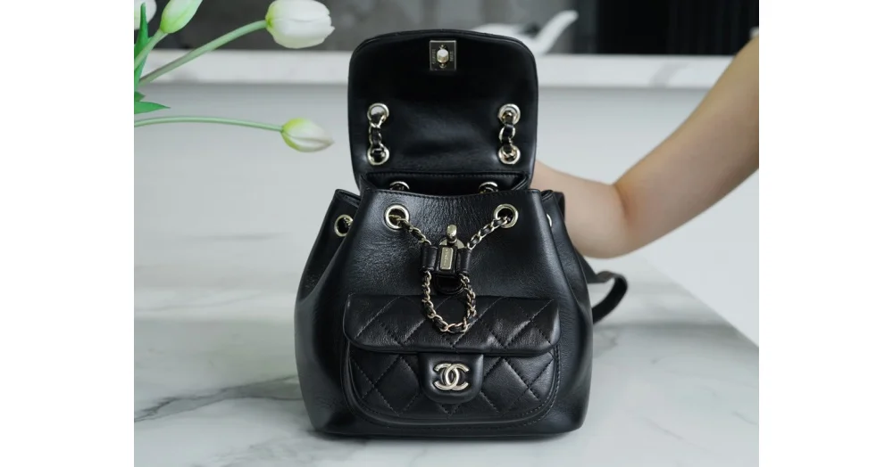 듀마 백팩 스몰 블랙 상세