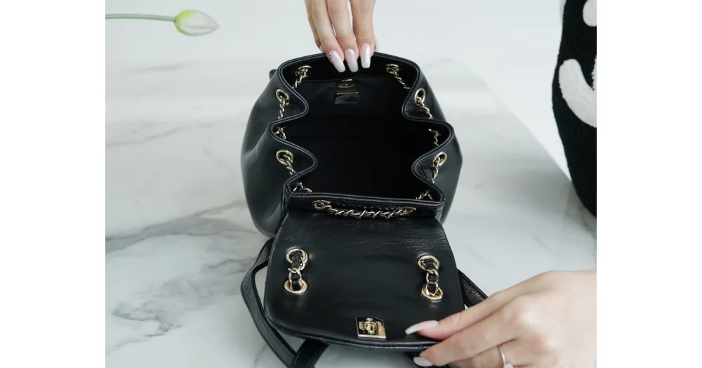 듀마 백팩 스몰 블랙 상세