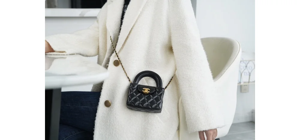 켈리 핸드백 크로스백 숄더백 블랙 미니 상세