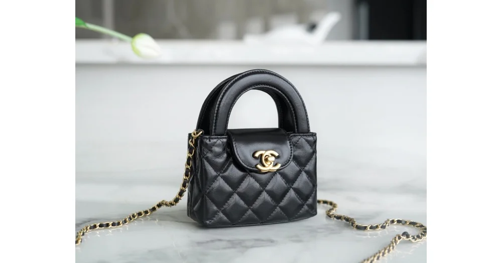 켈리 핸드백 크로스백 숄더백 블랙 미니 상세