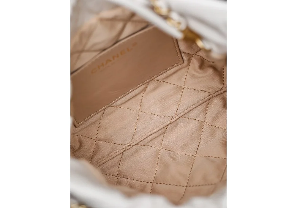 22백 미니 화이트 금장 (20 * 19 * 6cm) 상세