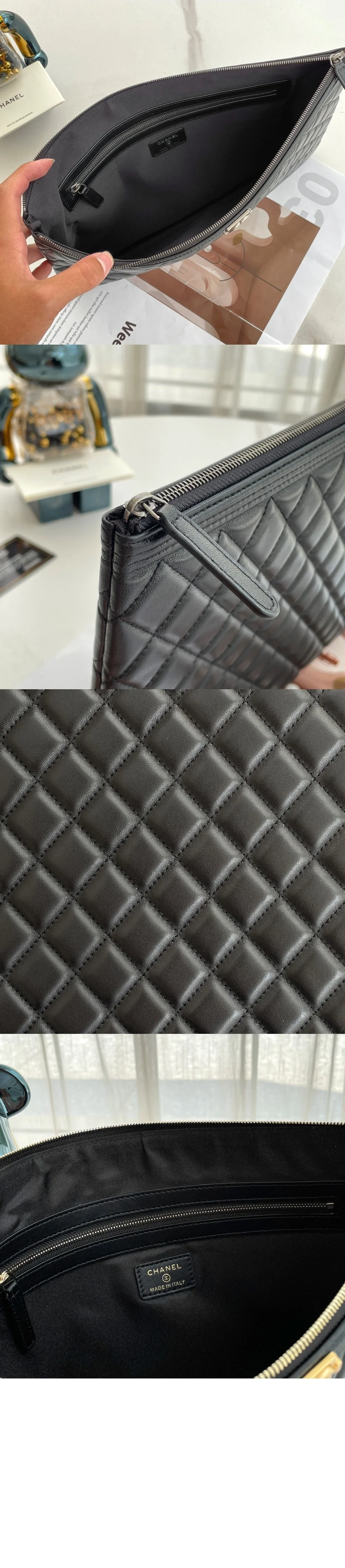 보이 클러치 라지 상세