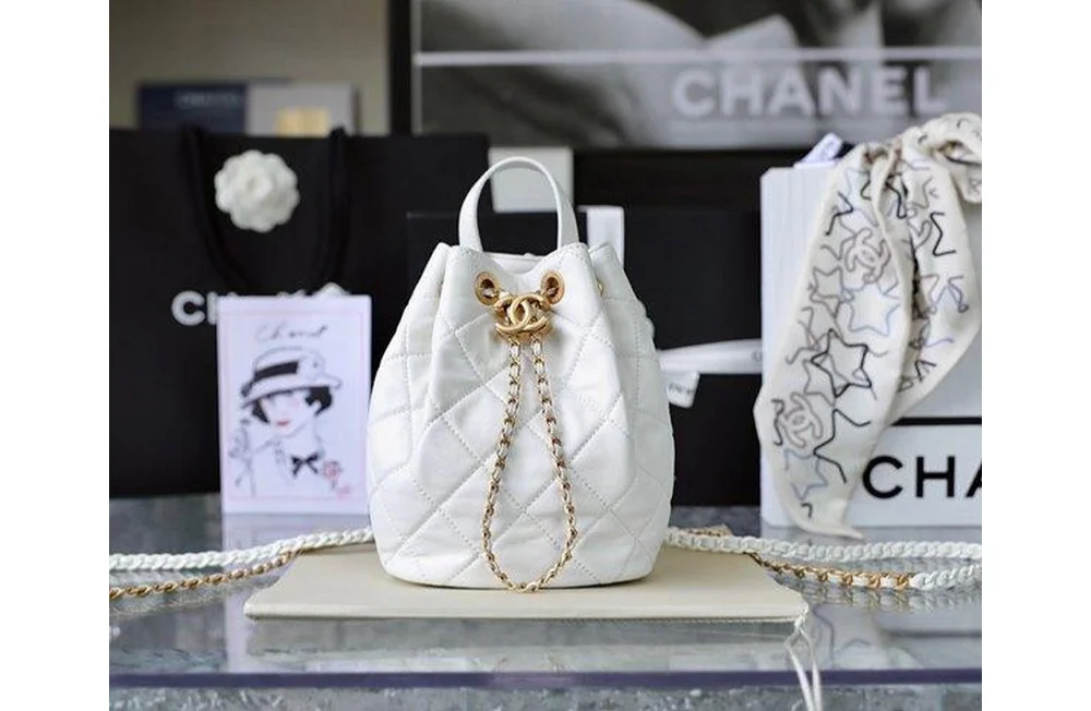 22ss 탑핸들 체인 버킷 백팩 상세