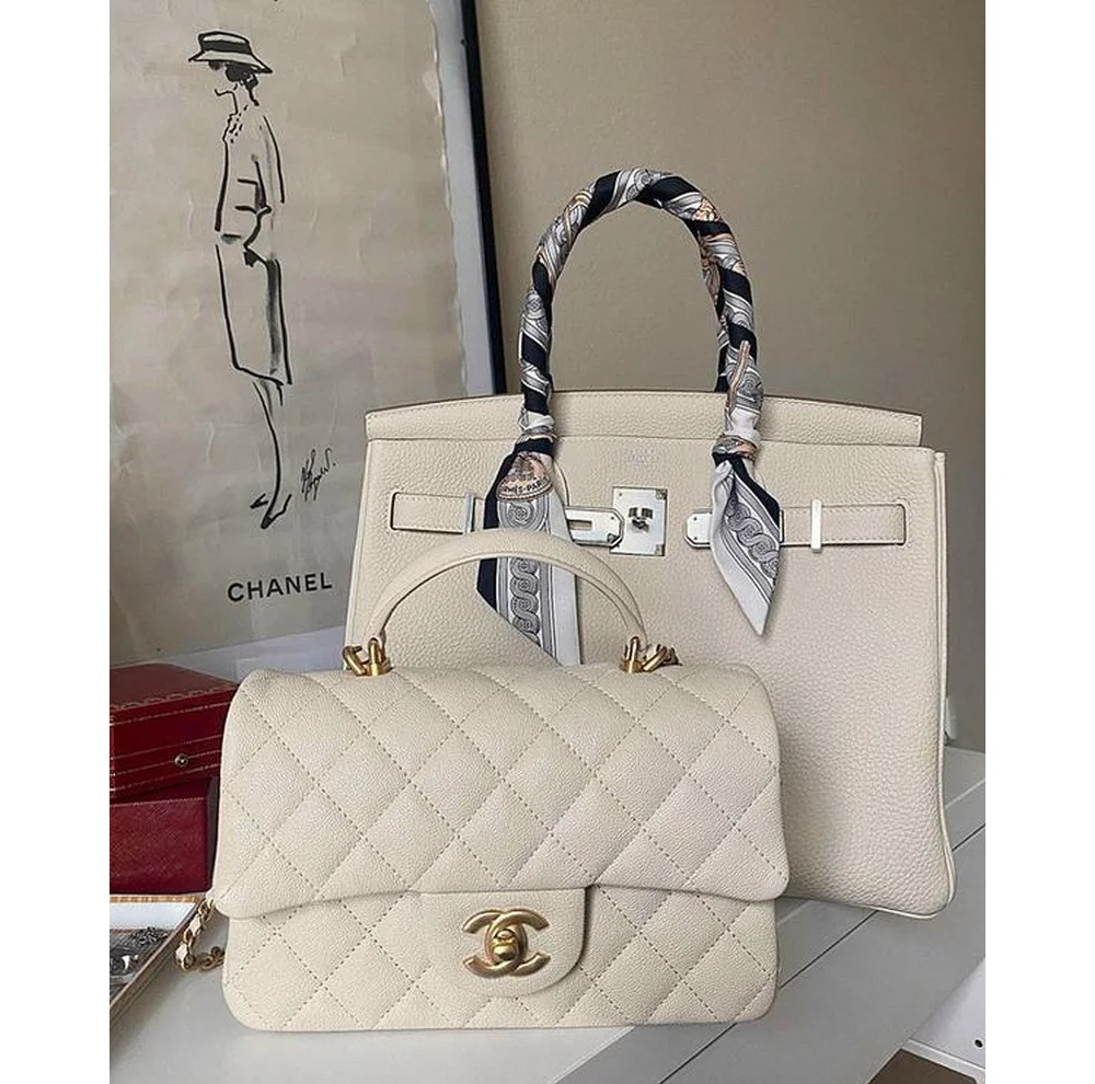 클래식 탑핸들 미니플랩백 상세