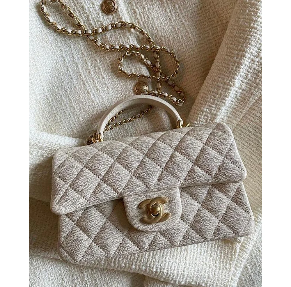 클래식 탑핸들 미니플랩백 상세