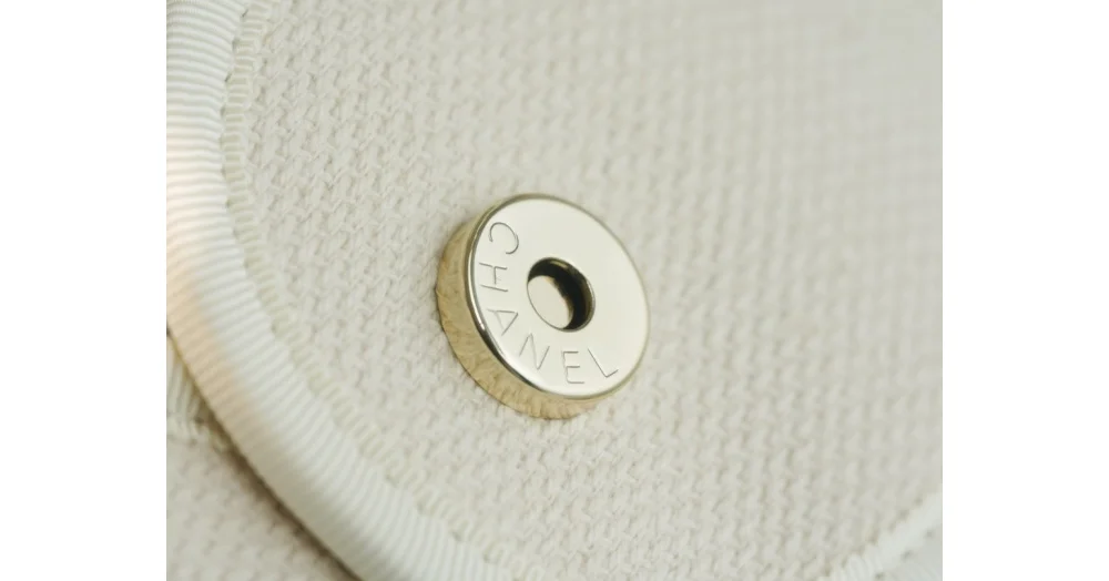 진주로고 자수 토트백 도빌백  (39cm X 31cm X 21cm) 상세