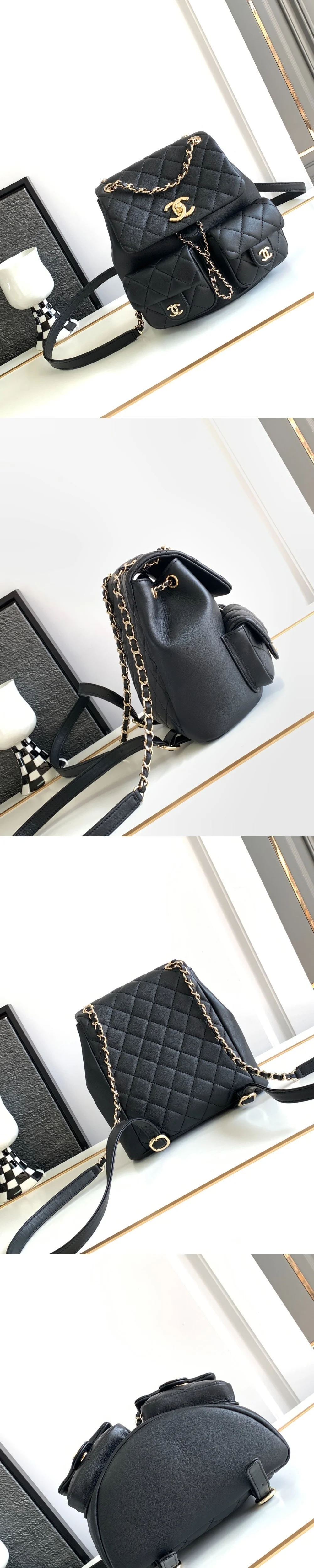 투포켓 듀마백팩 스몰 (17.5 * 16.5 * 10) 상세