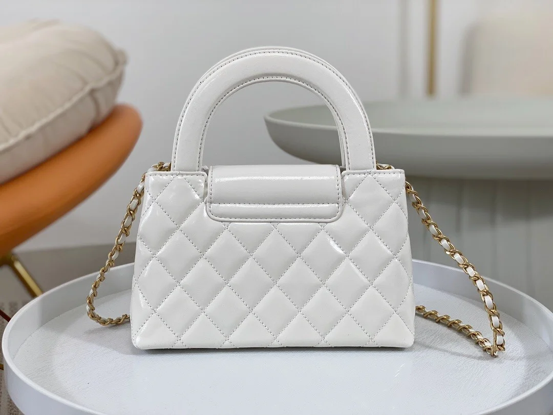 카프스킨 켈리백 스몰 화이트 상세