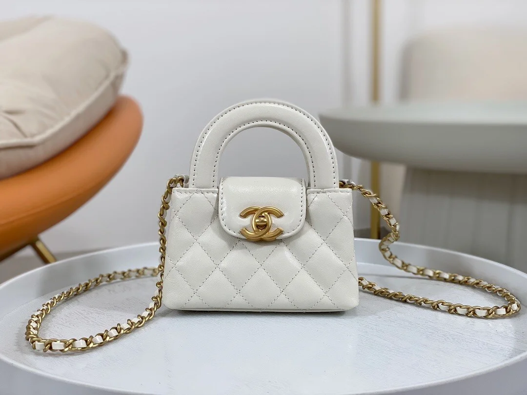 켈리백 나노 미니 화이트 상세