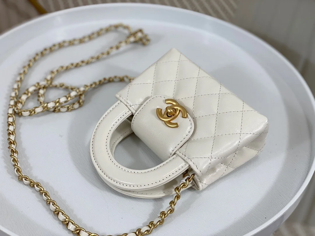 켈리백 나노 미니 화이트 상세