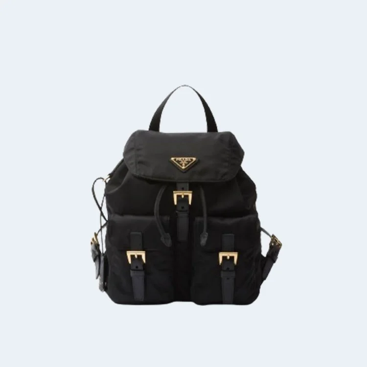 리에디션 1978 리나일론 백팩 블랙 상세