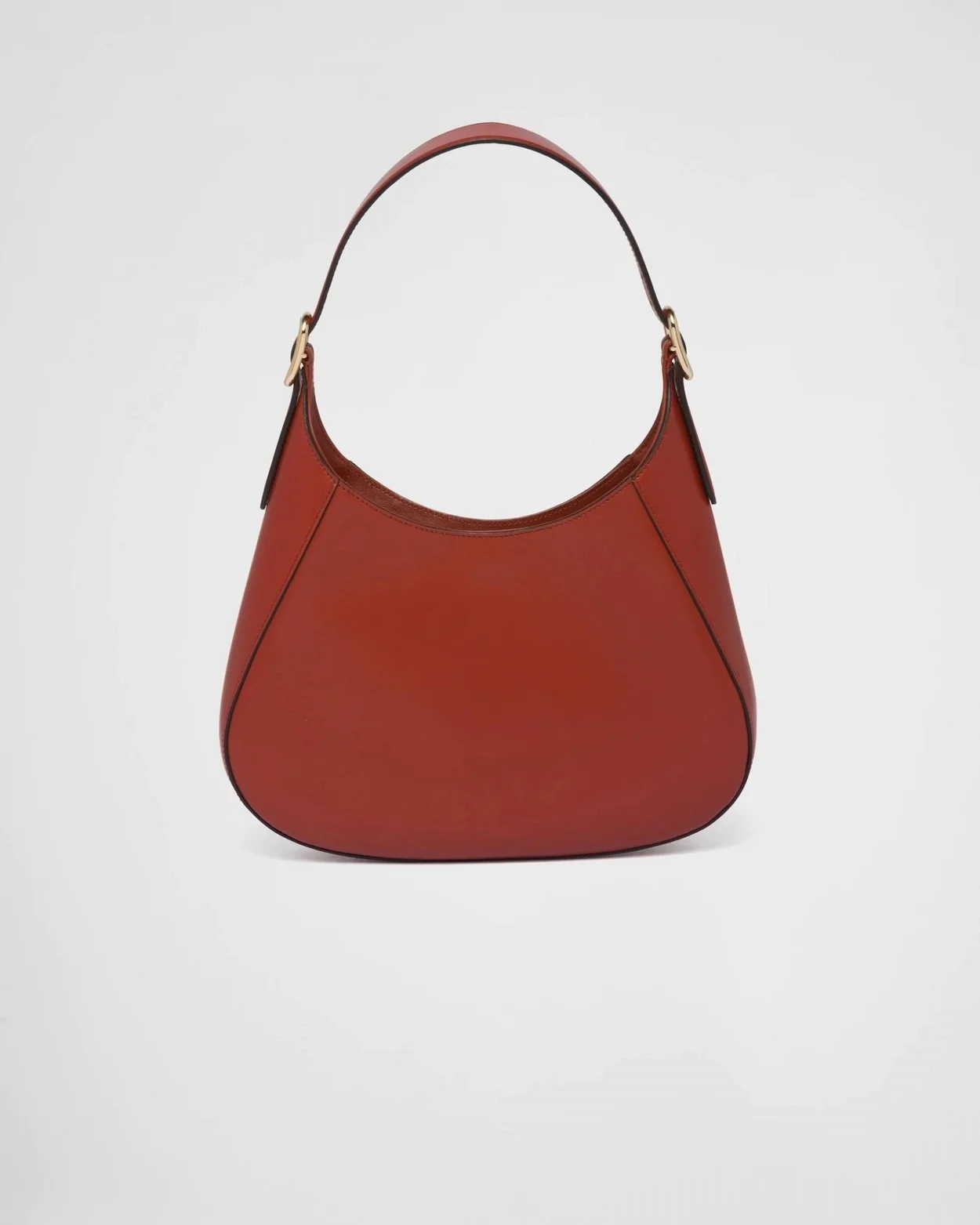 미디엄 클레오 레더 숄더백 레드 상세