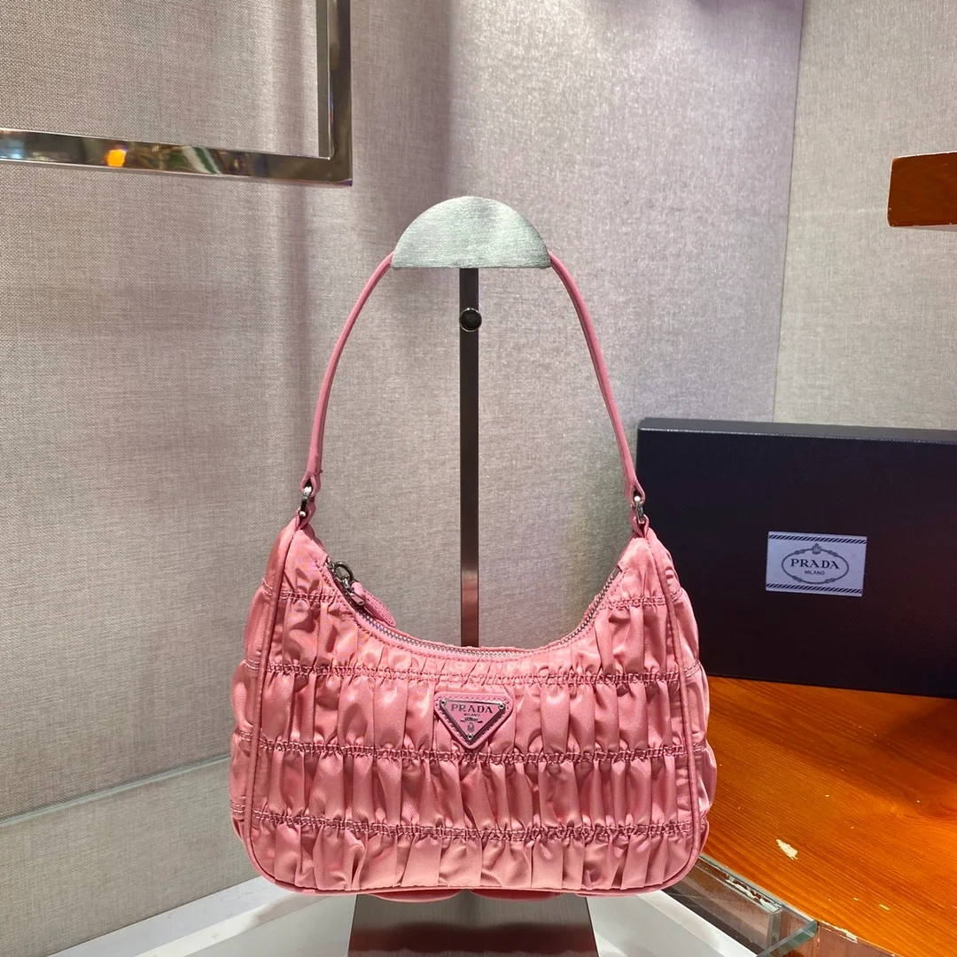 리나일론 사피아노 미니백 핑크 상세