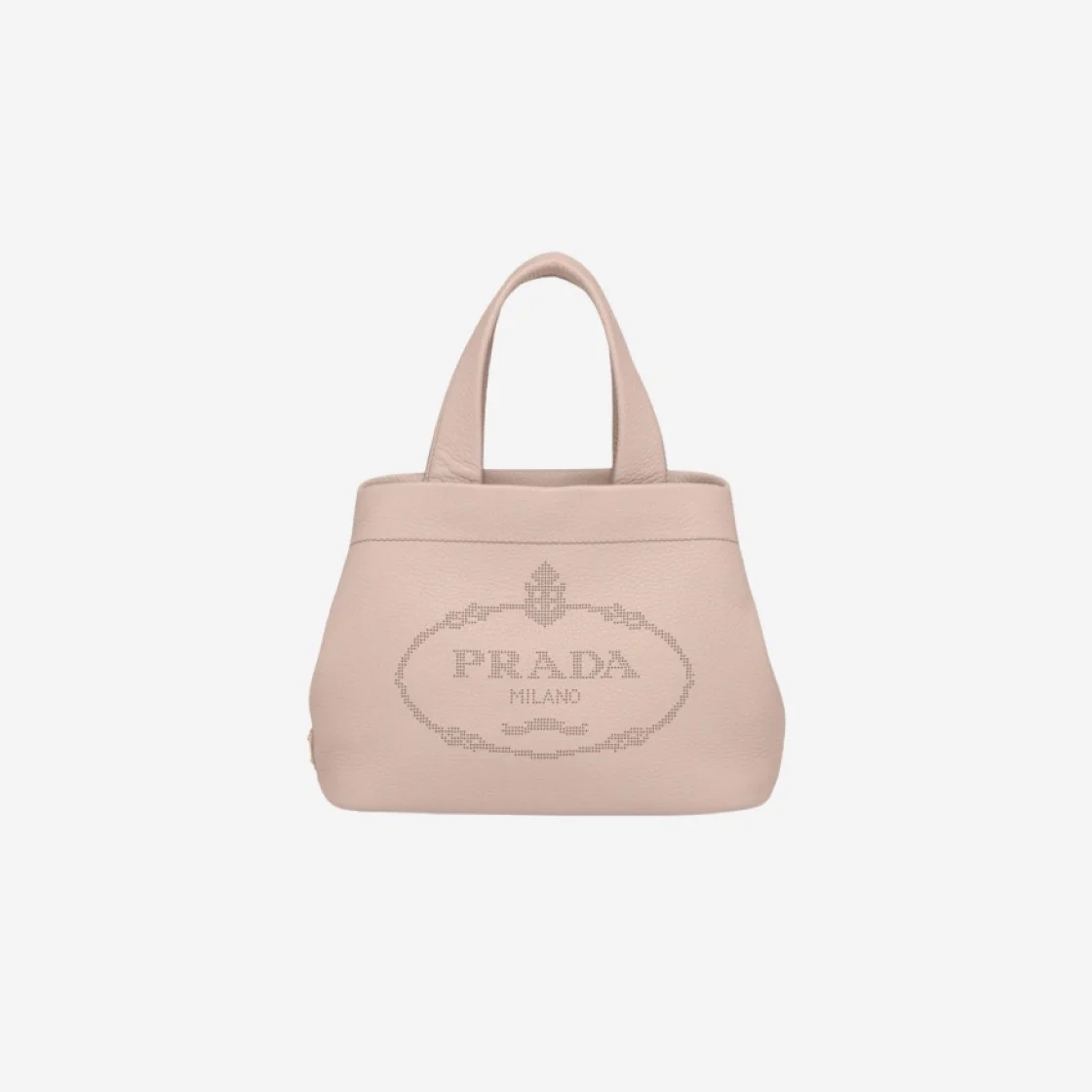 스몰 레더 토트백 핑크 상세