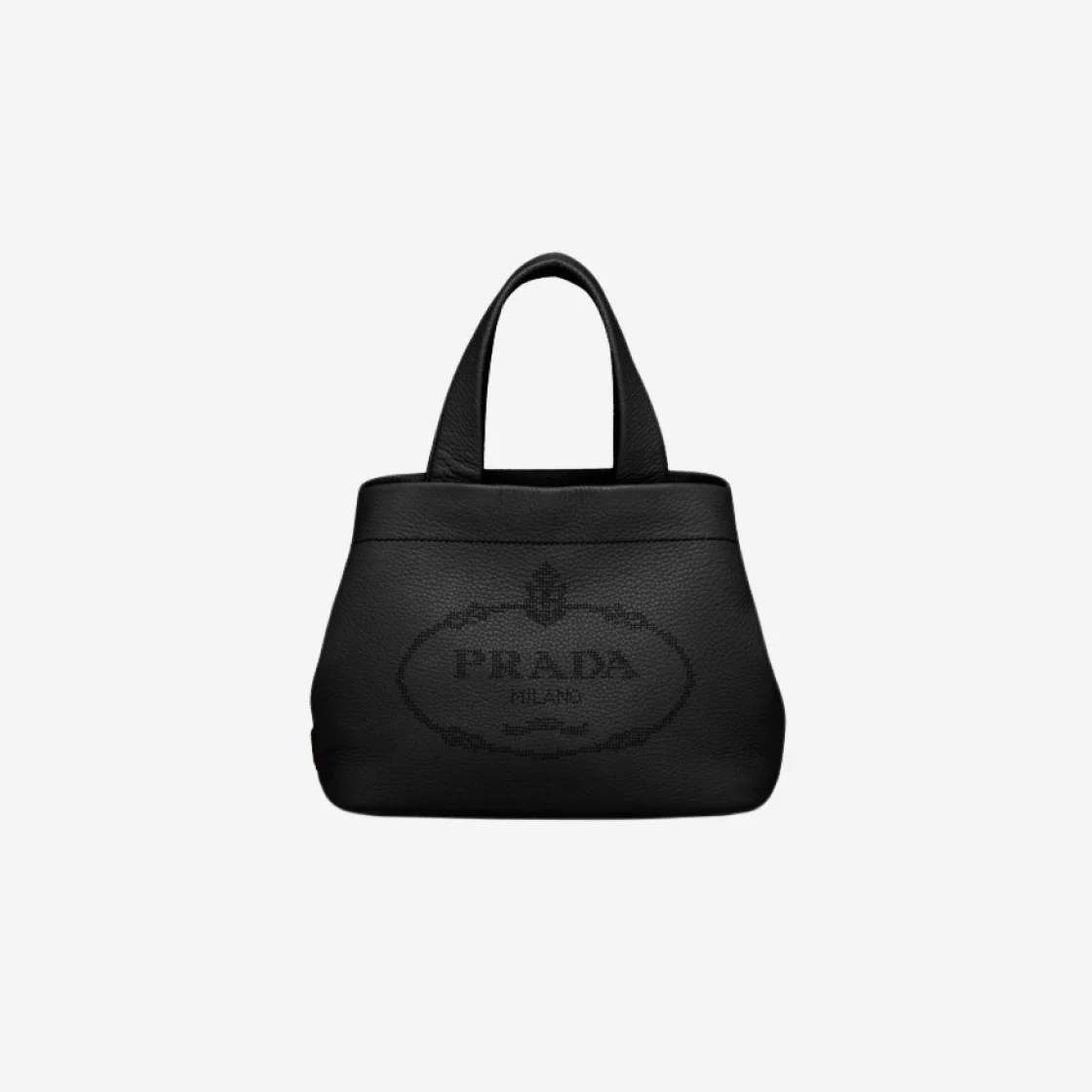 스몰 레더 토트백 블랙 상세