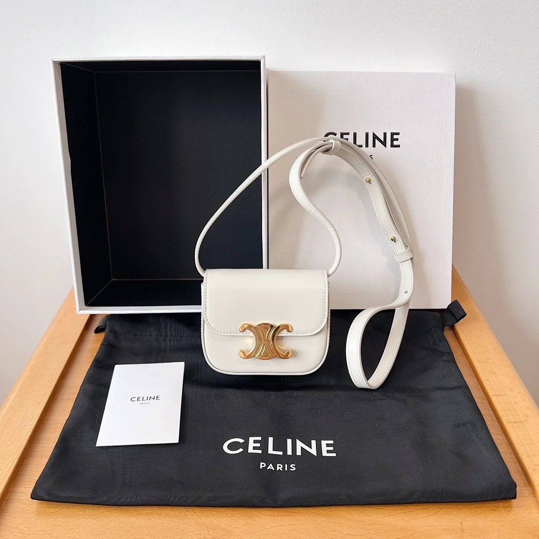 미니 클로드 백 화이트 상세