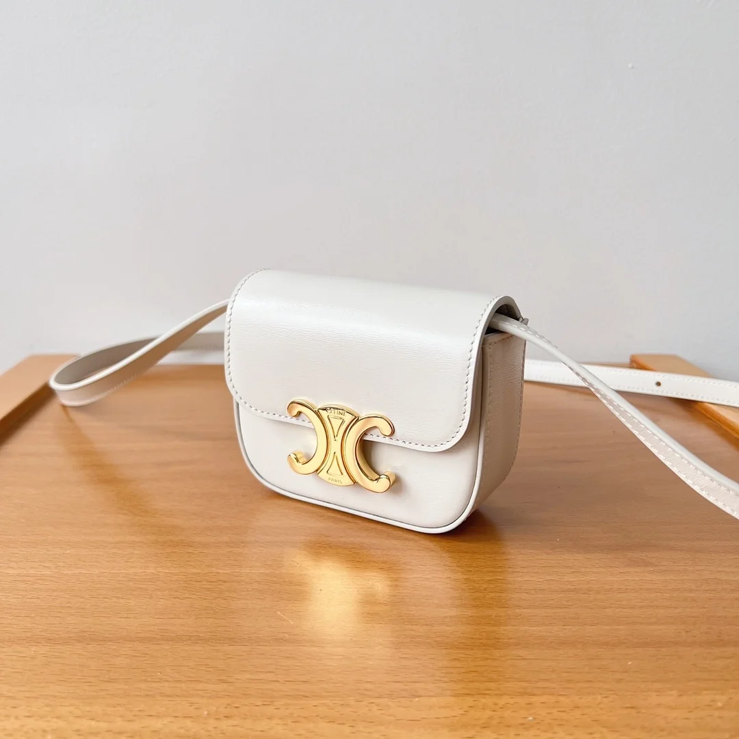 미니 클로드 백 화이트 상세