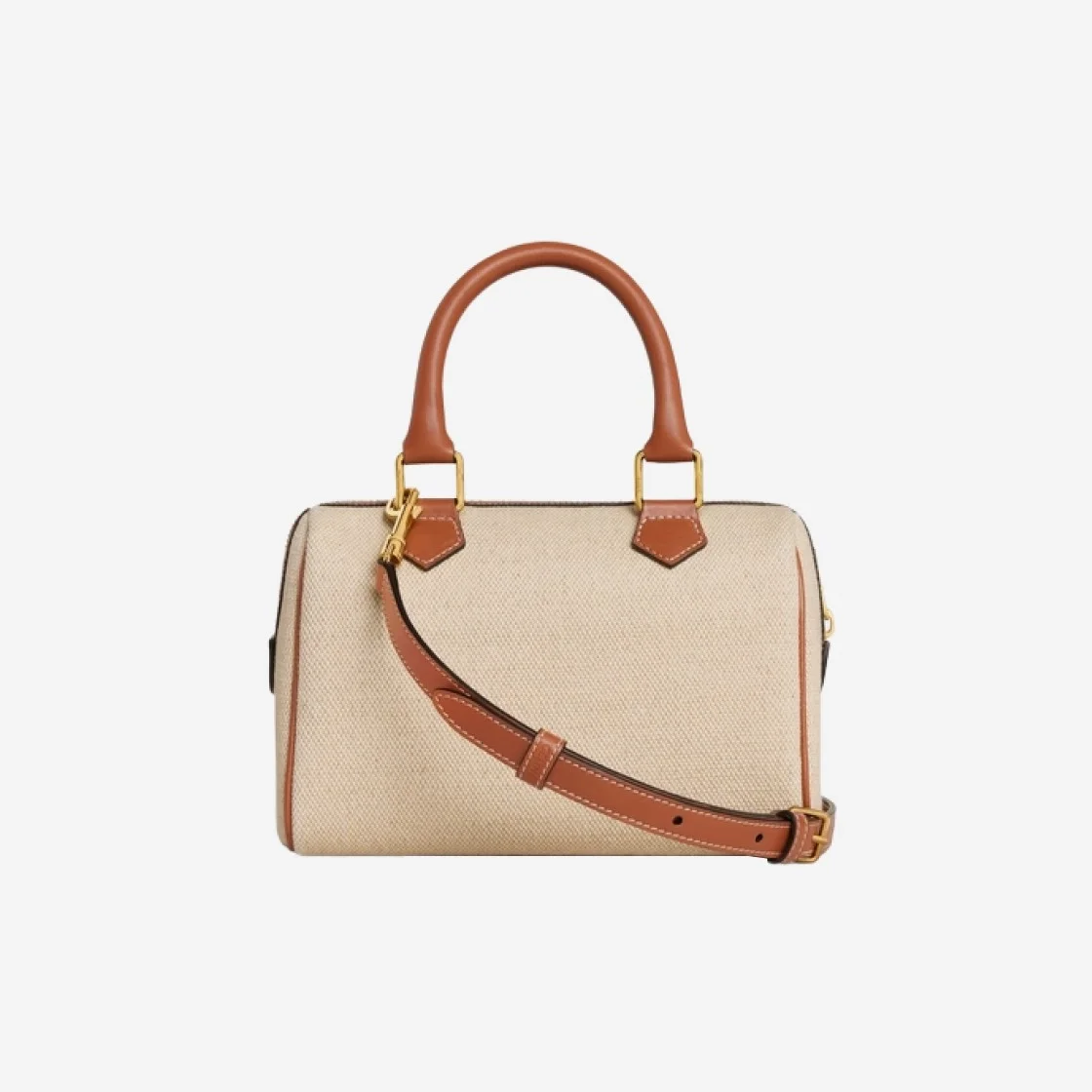 퀴르 트리옹프 스몰 보스턴 백 내추럴 탠 상세