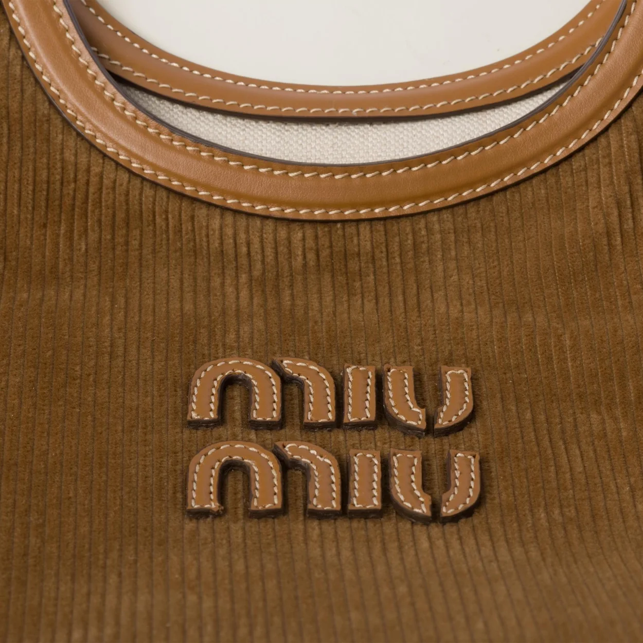 아이비 코듀로이백 브라운 상세