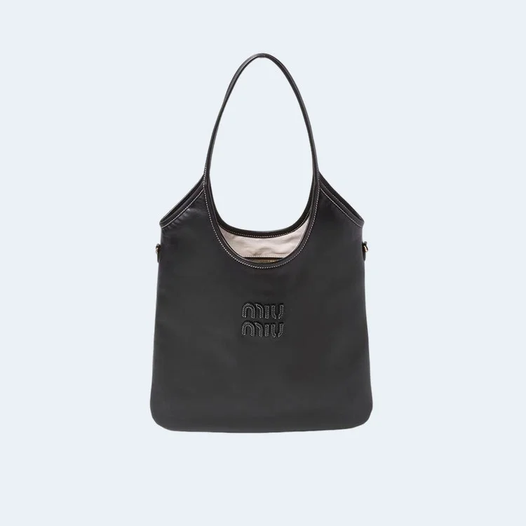 아이비 가죽 백 블랙 (35cm X 40cm) 상세