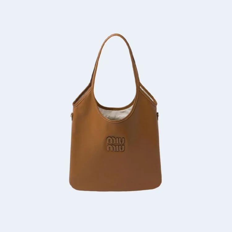 아이비 가죽 백 브라운 (35cm X 40cm) 상세