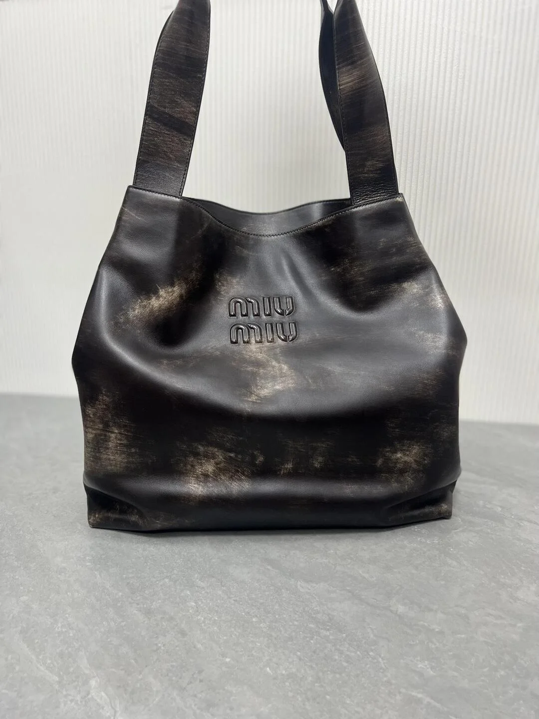 나파 가죽 호보백 커피 상세