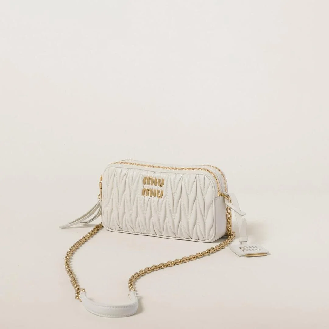 마테라쎄 나파 가죽 미니백 화이트 상세