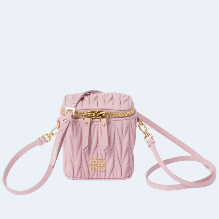 마테라쎄 나파 가죽 마이크로백 핑크 상세