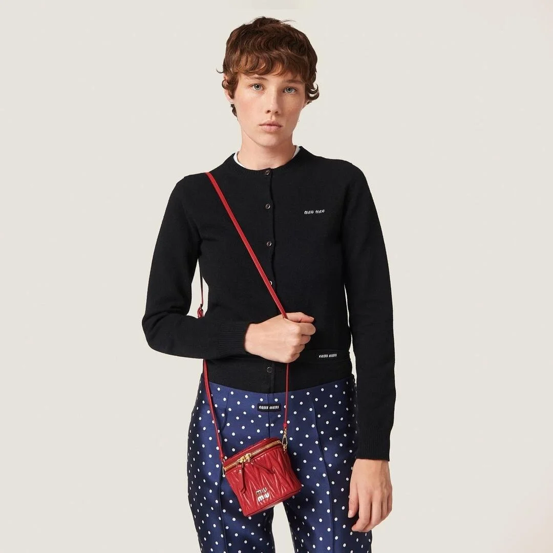 마테라쎄 나파 가죽 마이크로백 레드 상세