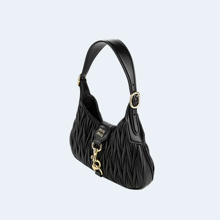 마테라쎄 숄더백 블랙 상세