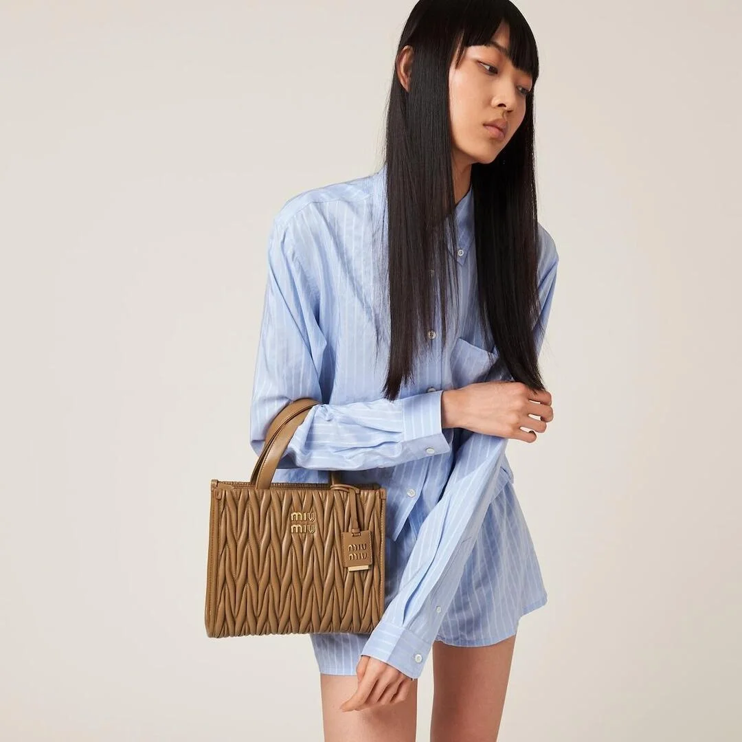 마테라쎄 나파 가죽 토트백 브라운 상세