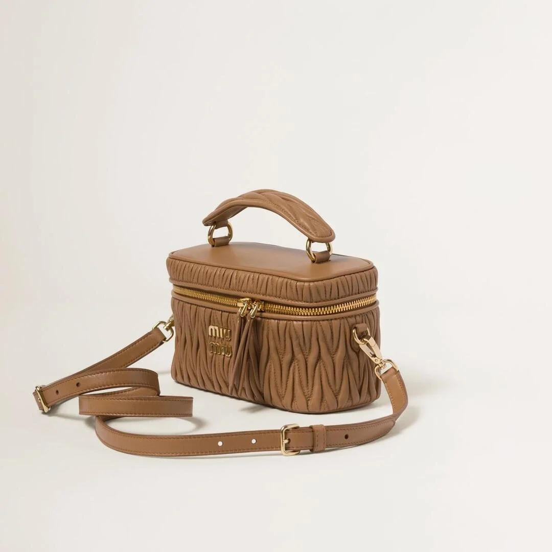 마테라쎄 나파 가죽 숄더백 브라운 상세