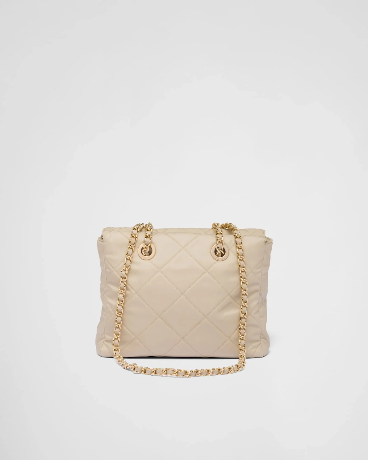 리에디션 1995 리나일론 체인 토트백 베이지 상세