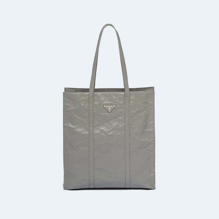 미디엄 엔틱 나파 레더 토트백 그레이 상세