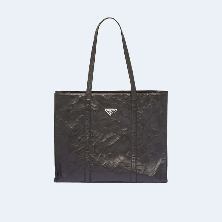 라지 엔틱 나파 토트백 블랙 상세