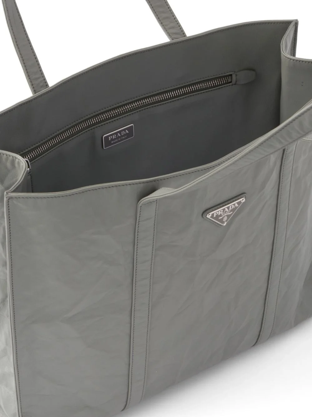 라지 엔틱 나파 토트백 그레이 상세