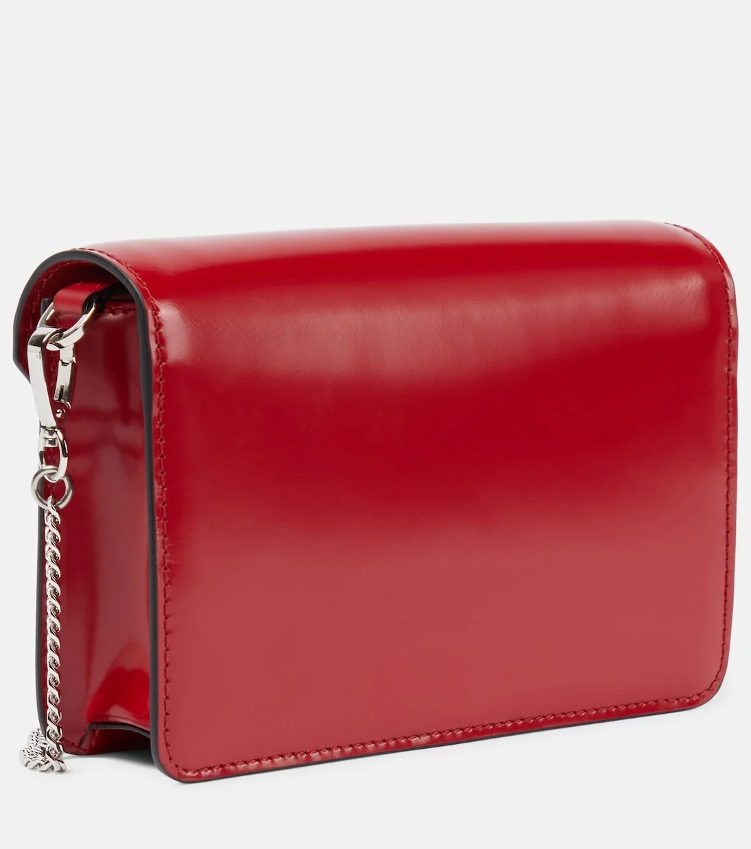 브러쉬드 레더 숄더백 레드 (22cm * 18cm * 4.5) 상세